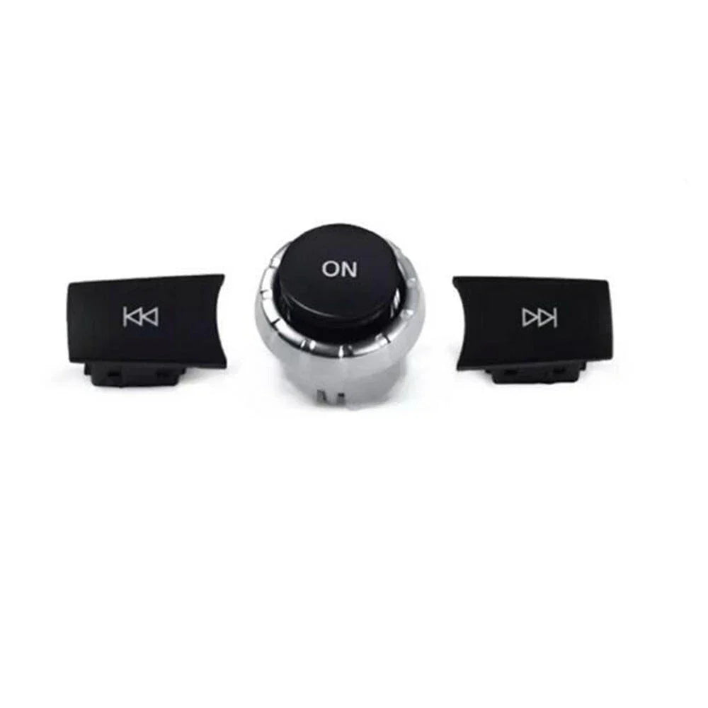 CD Audio Control Button Knob Cover for 2012-2015 Benz W166 ML GL (2012-2015)