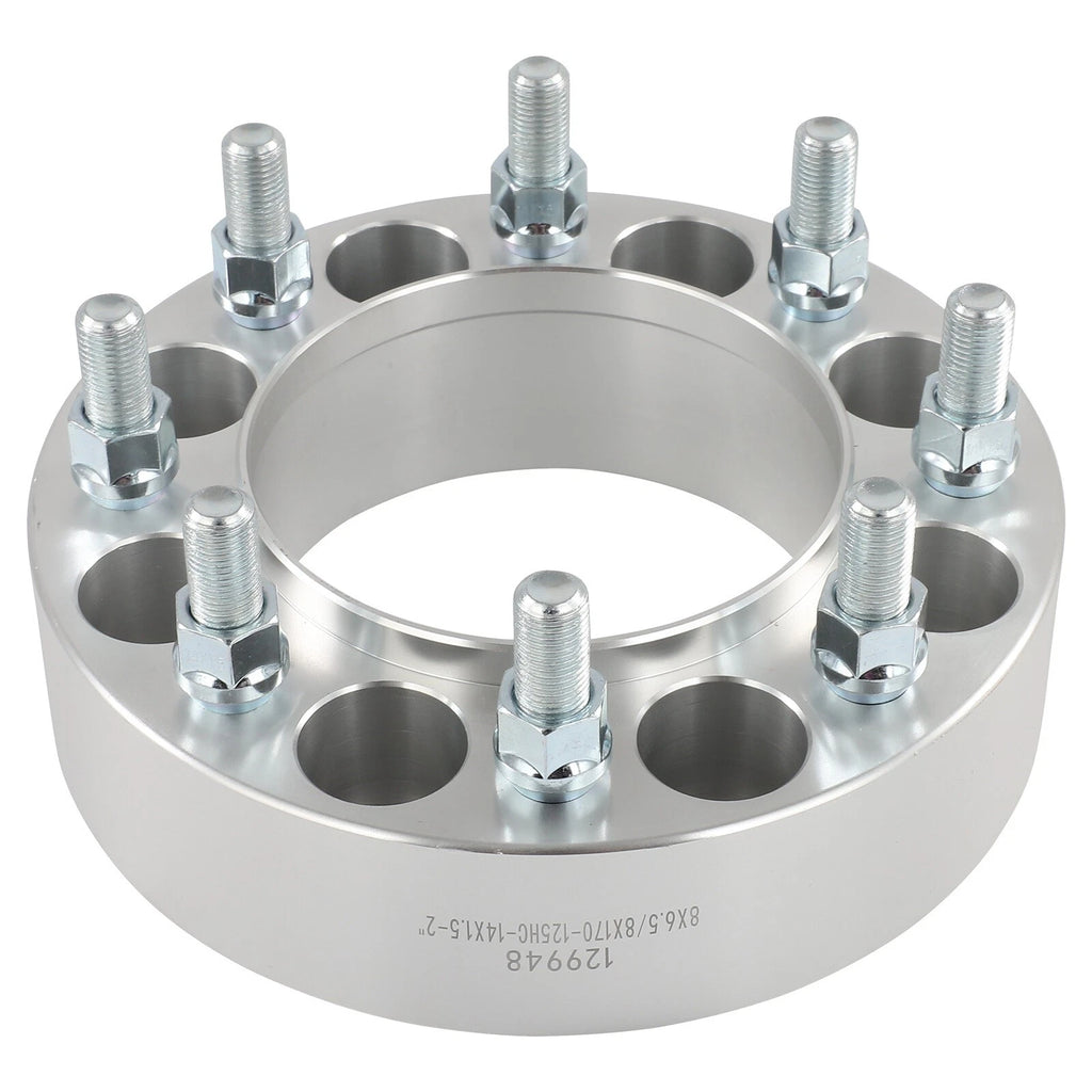 Set of 4 Hubcentric Wheel Adapters 8x6.5 to 8x170 for Chevy GMC to Ford