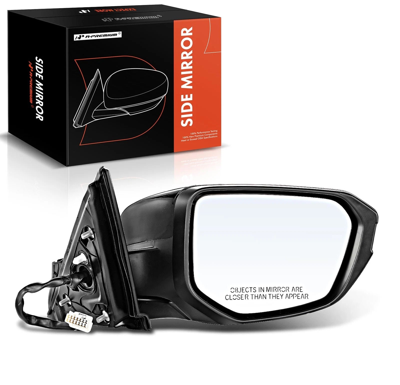 Passenger Power Mirror for Honda Civic (2016–2021) Sedan