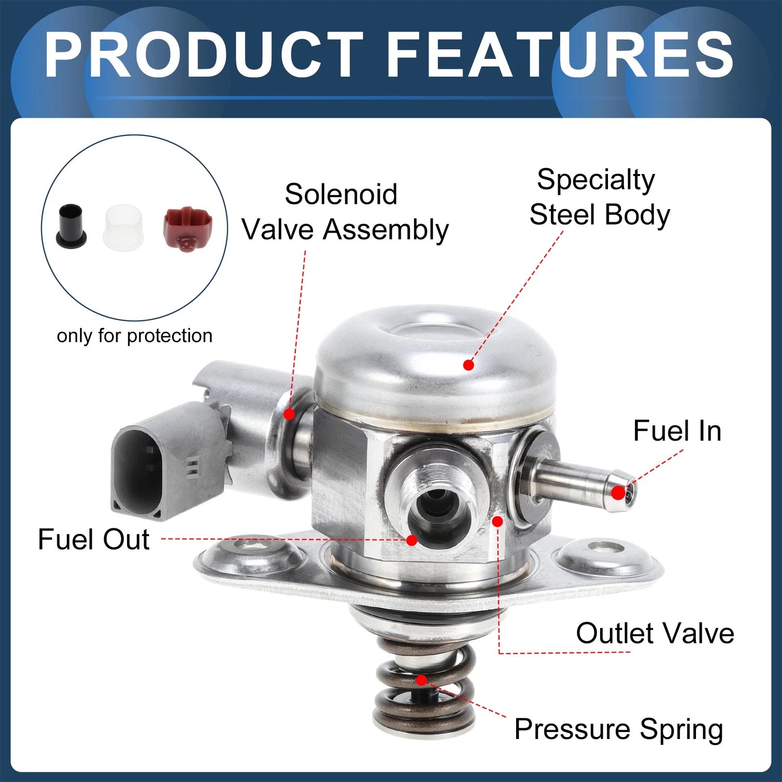 High Pressure Fuel Pump for Infiniti Q50 (2016–2019) No. 2740700501