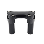3.5" Straight Handlebar Riser & Top Clamp for Harley Dyna, Road Glide