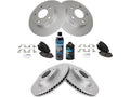 Front and Rear Brake Pad and Rotor Kit for Mazda 3 (2014–2016) FJ323GY