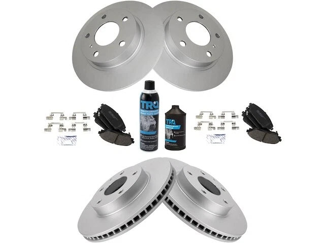 Front and Rear Brake Pad and Rotor Kit for Mazda 3 (2014–2016) FJ323GY