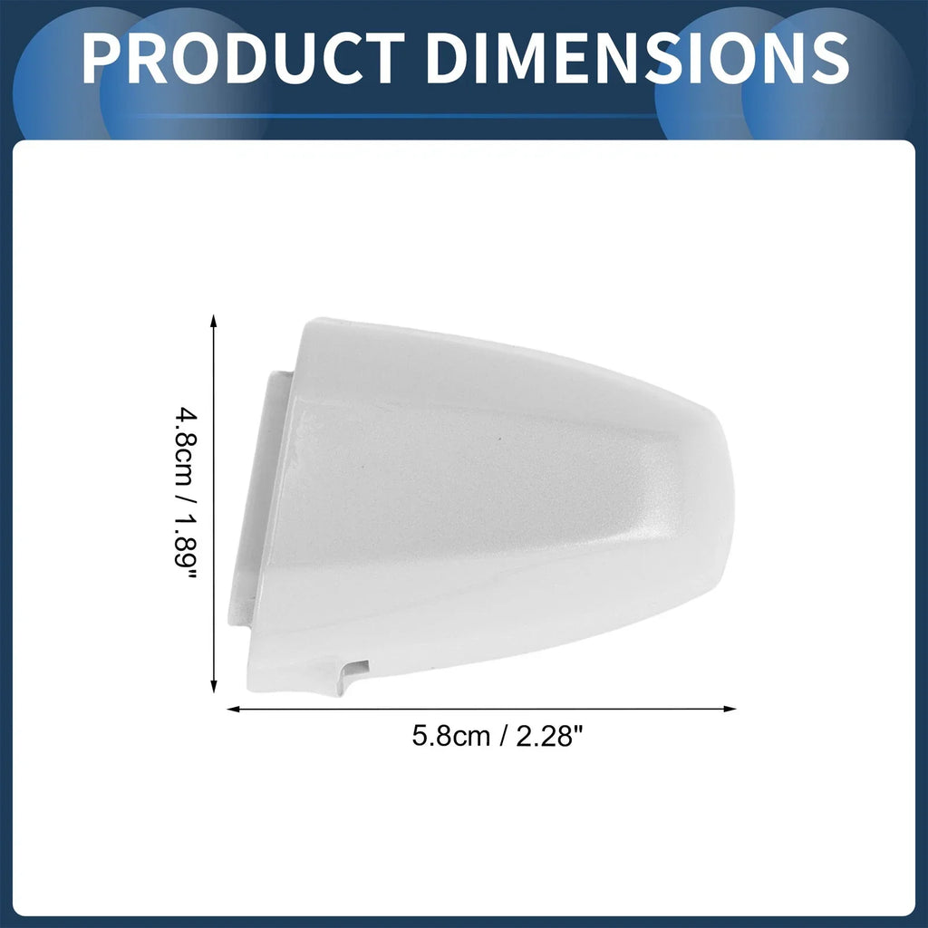 Door Handle Cover Front Left for BMW X1 X5 White (2015-2018)