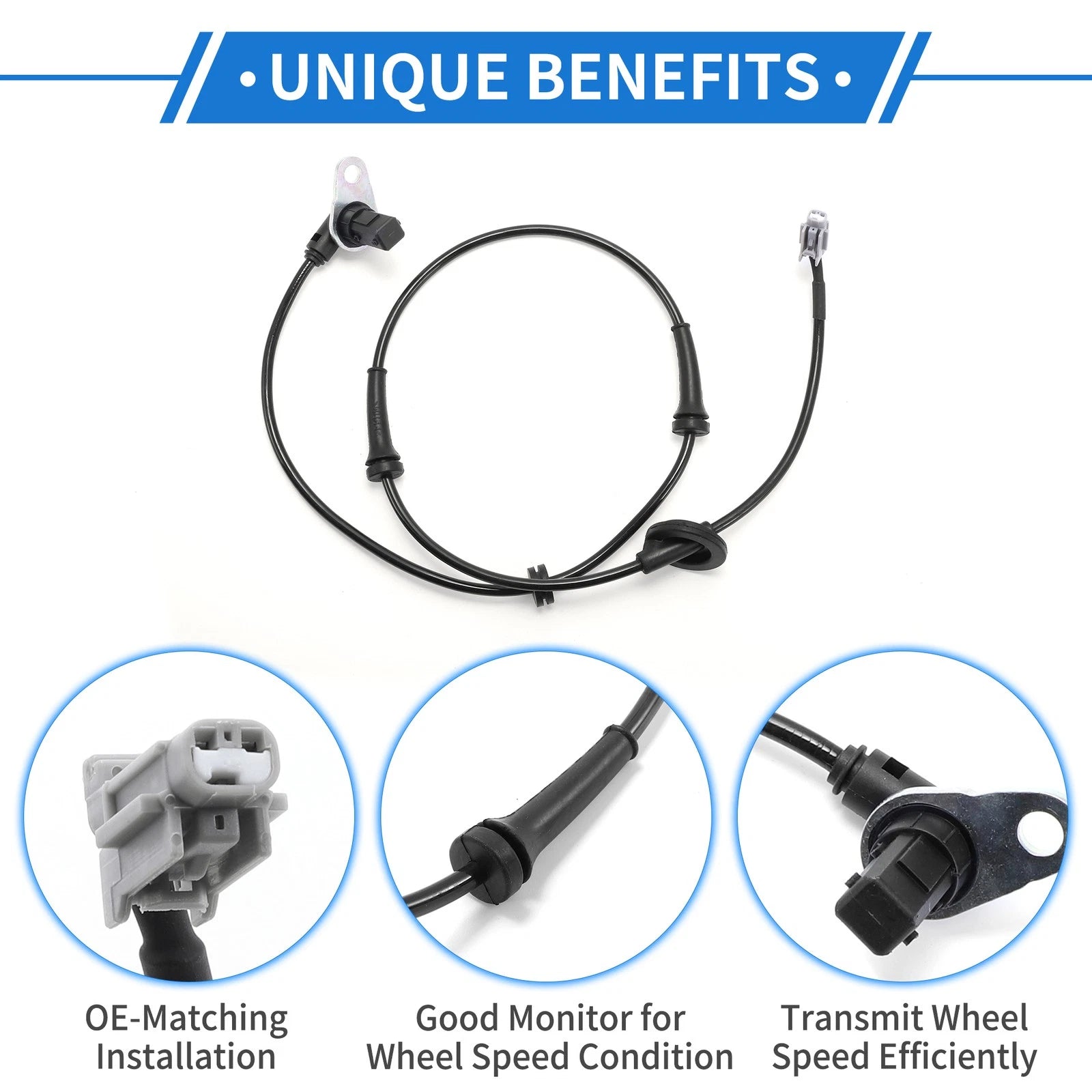 ABS Wheel Speed Sensor for Nissan Maxima (No. 479105Y705/479105Y700)