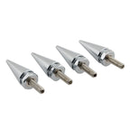 4 x Chrome Spike Windscreen Screw Bolts for Harley Touring Road Glide (1998-2025)