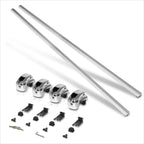 50" Aluminum Roof Rack Crossbar for Van/SUV (Adjustable, Lock Included)