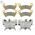 Brake Calipers for Polaris Ranger Crew XP 900 / XP 1000 (2013–2021) w/Pads