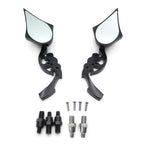 Black Skull Blade Mirror for Yamaha Cruiser (Royal Star, Road Star, V-Star)