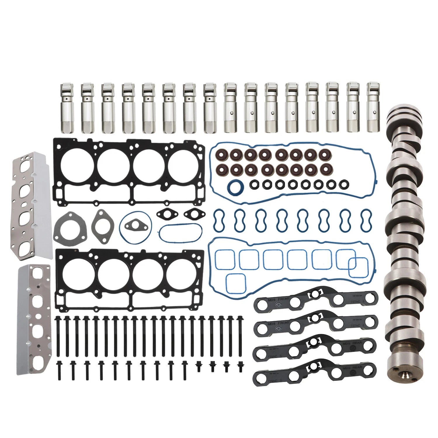 Engine Camshaft MDS Lifters Gaskets Kit for Ram 1500 5.7L V8 (2011–2015)