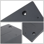 Front Bumper License Plate Mounting Bracket Kit for BMW X3 (2015–2017)