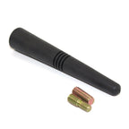 4 Inch Universal Black Car Antenna Kit - AM/FM Radio, Soft Rubber