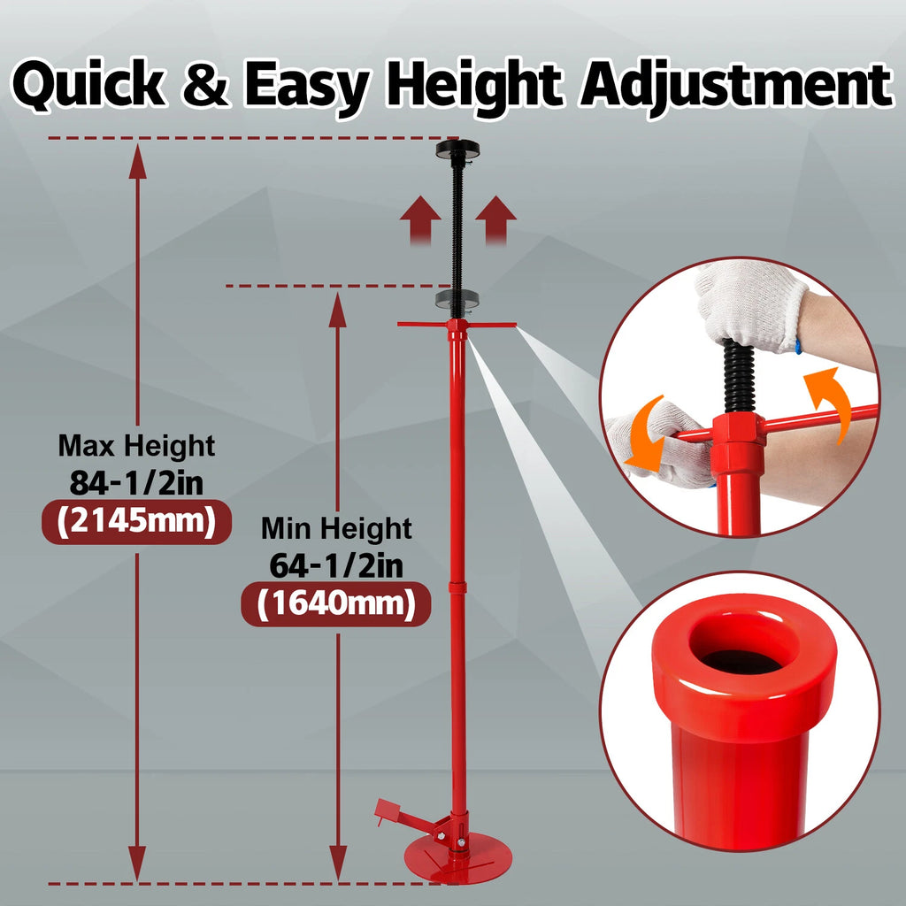 3/4 Ton Under Hoist Support Stand for Cars (64.5''–84.5'')