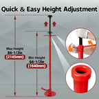 3/4 Ton Under Hoist Support Stand for Cars (64.5''–84.5'')