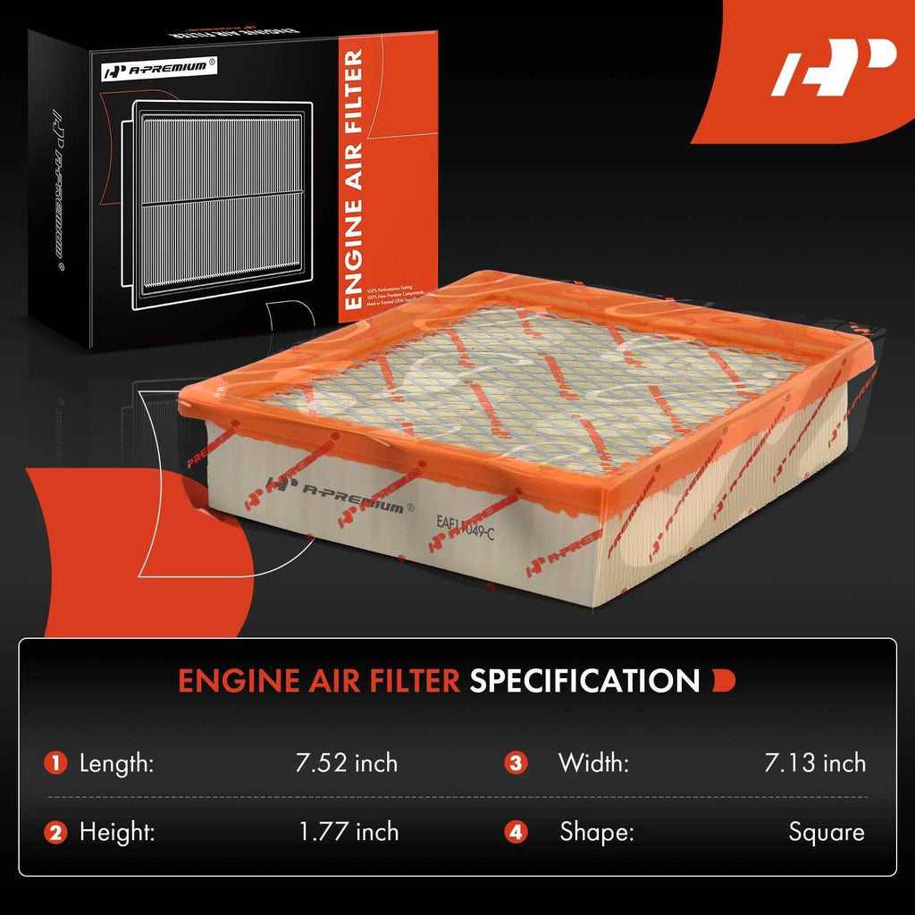 Engine & Activated Carbon Cabin Air Filter for Chevy Volt Cadillac ELR (2011-2019)