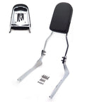 Chrome Flame Backrest Sissy Bar Pad for Suzuki Boulevard C90/VL1500 (2001–2009)