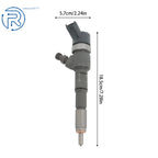 Set of 4 Fuel Injectors for TCD3.6 L4 Engine Diesel (0445110558, 04123831, 4123872)