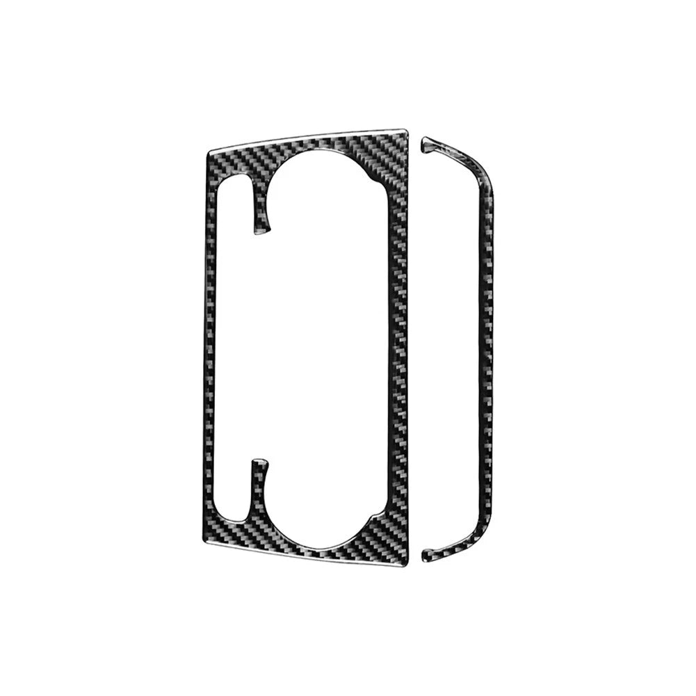 Center Console Air Condition CD Panel Cover Trim for Audi Q3 (2013–2018) Carbon Black