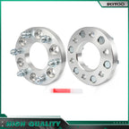 2X 6x135 to 6x5.5" 1" Wheel Adapters M14x2 for Ford F-150 (2004–2014)