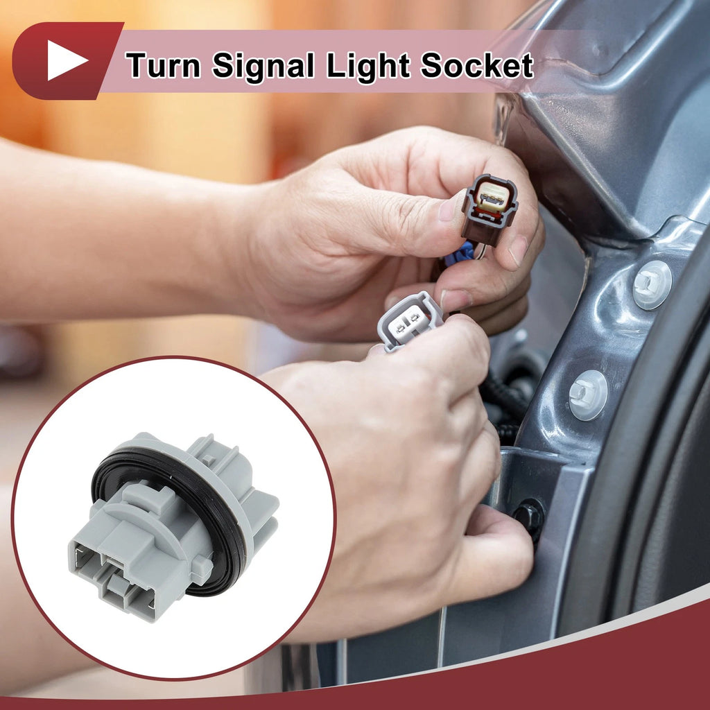 Turn Signal Light Socket for Honda Civic Odyssey Insight (No. 33302-S7A-003)