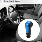 5 Speed Shift Knob for Chevrolet Spark (2013–2022) Blue Black