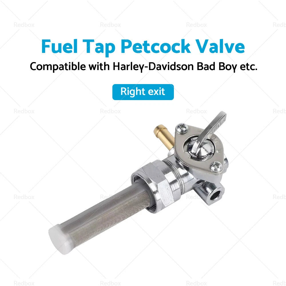 22mm Fuel Tap Petcock Valve for Harley Bad Boy Blackline