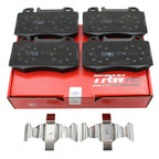 Set of 4 TRW Pro Low-Metallic Brake Pads for MB W203 CL203 W211 W163 W220 R171