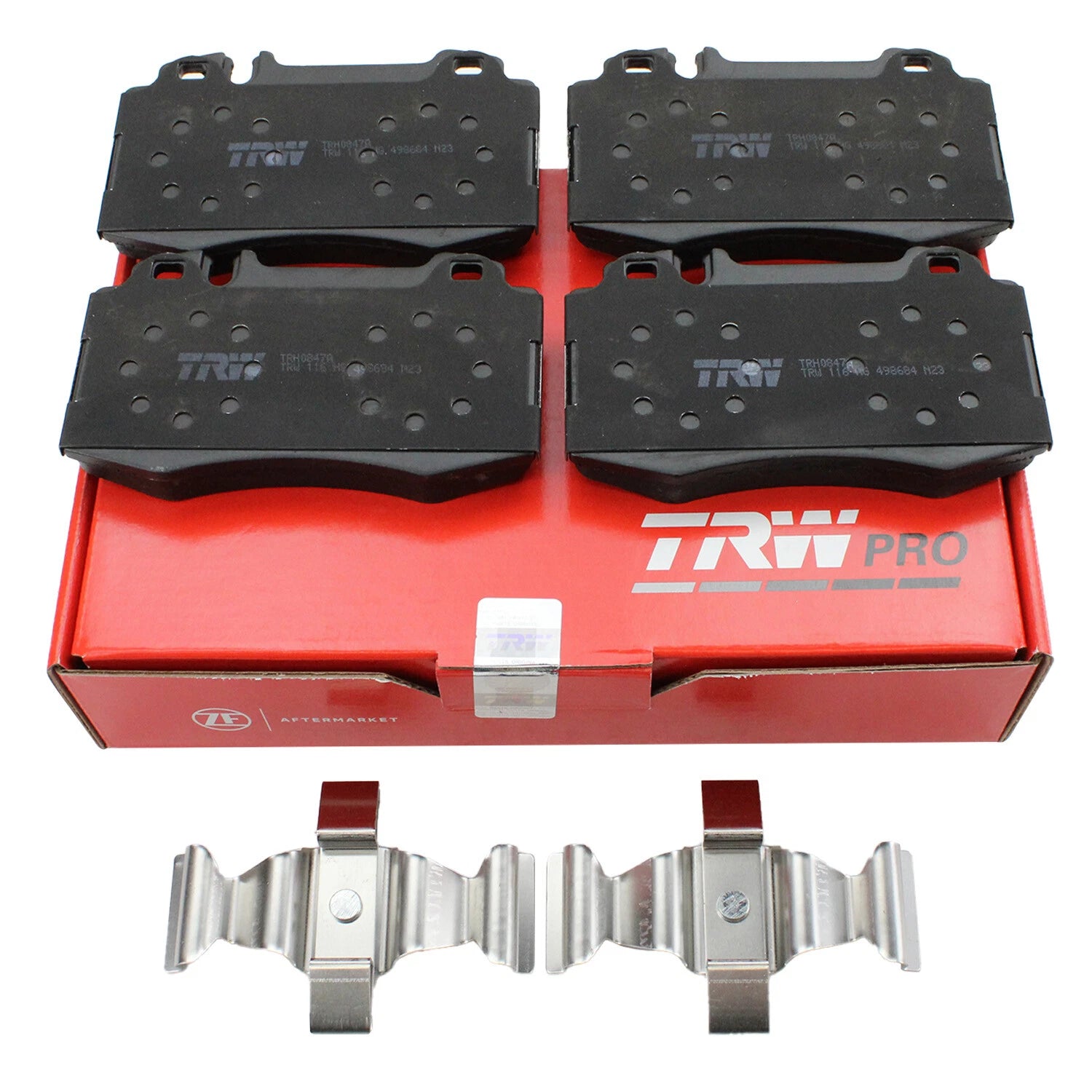 Set of 4 TRW Pro Low-Metallic Brake Pads for MB W203 CL203 W211 W163 W220 R171