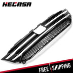 Front Bumper Upper Grille for Honda Pilot (2016–2018) W/Chrome Trim