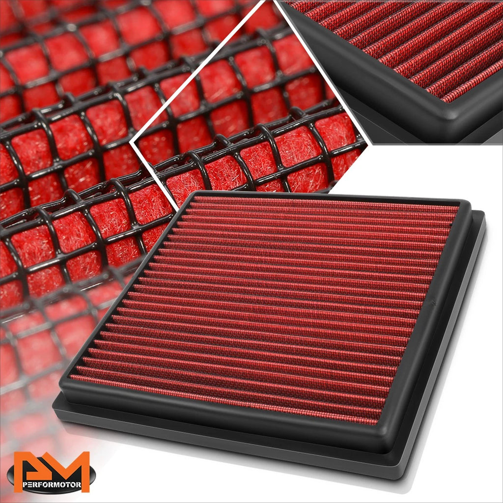 Reusable High Flow Air Filter Panel for Highlander RX450h Hybrid (2011–2016)