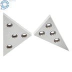 Set of 2 Angle Blocks for Machinist Plate (Precision, 90 Degree)