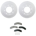 Disc Brake Pad Kit with Rotors for GMC Sierra 3500 HD (2007–2019)