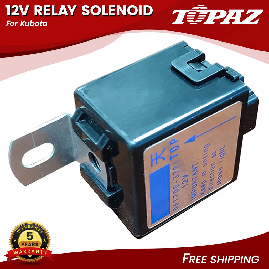 Starter Time Relay for Kubota B1550D B1550HST B1750HST (12V)