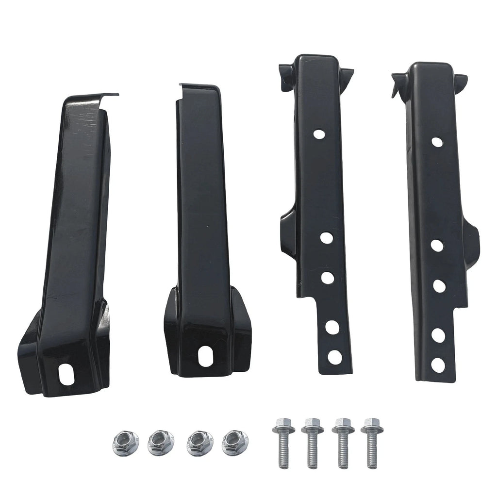Set of 2 Rear Bumper Bracket Kit for Chevy Pickup (1967–1972)