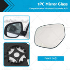 Left Side Mirror Glass for Mitsubishi ASX (2013–2020)