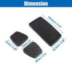 Set of 4 Car Pedal Pad Covers for Honda Civic (1990–2000) No.17816SK7000/46545SH3000