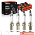 Set of 4 Iridium Platinum Spark Plugs for Chevy Cruze (2011–2015)