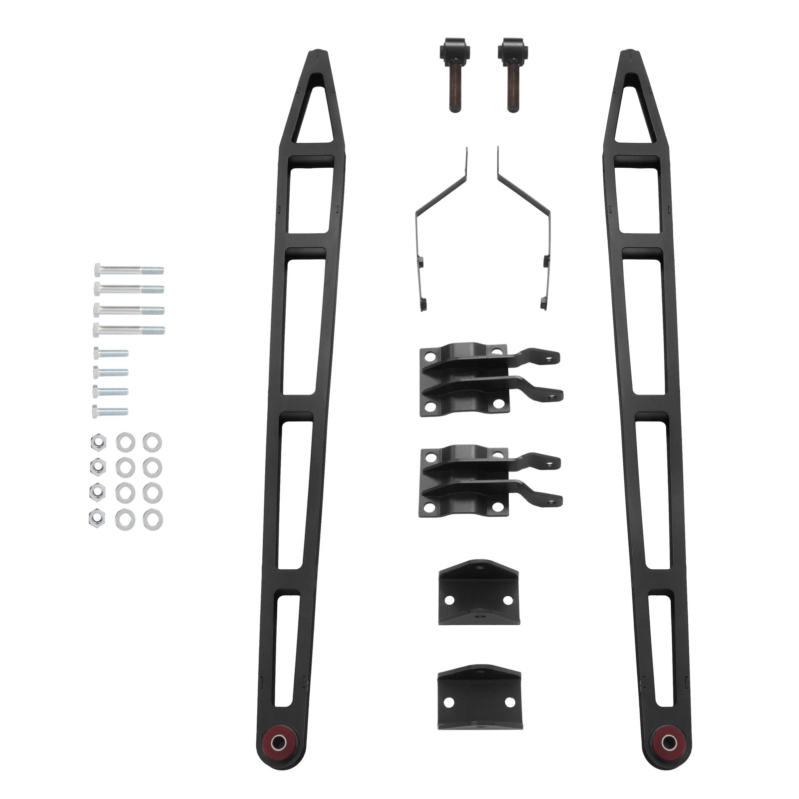 Set of 2 Rear Traction Bars w/ Axle Frame Brackets for Ford F-150 (2015–2020)