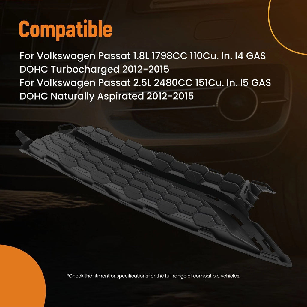 Passenger Right Side Front Fog Light Cover for VW Passat (2012–2015) VW1039121