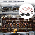 Set of 2 Engine Timing Cover Gasket Seal TCS46078 for Ford Lincoln 5.4L