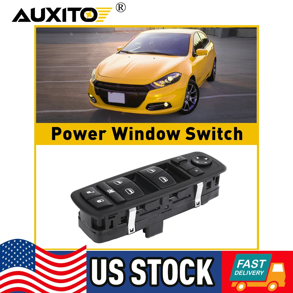 Master Power Window Switch for Chrysler 200, Dodge Dart, Jeep Cherokee (2013–2016)