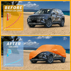 All Weather Car Cover for Hyundai Tucson Orange 210D-PU (2016-2023)