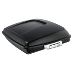 Matte Black Razor Trunk Solo Mounting Rack for Harley Street Glide (2014-2025)