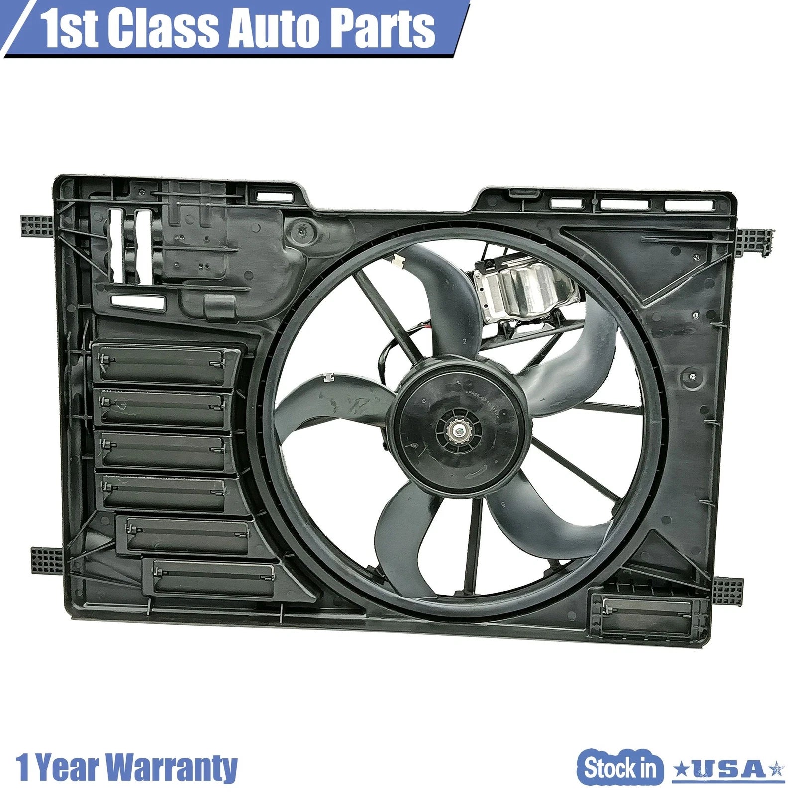 Radiator Cooling Fan with Shroud for Ford Focus (2013–2018)