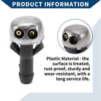 2X Front Windshield Washer Nozzles No.1078600147 for Mercedes-Benz 220D (1968–1973)