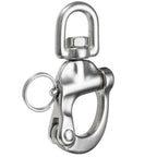 Swivel Eye Snap Shackle Quick Release Bail for Sailing Boat (2-3/4")