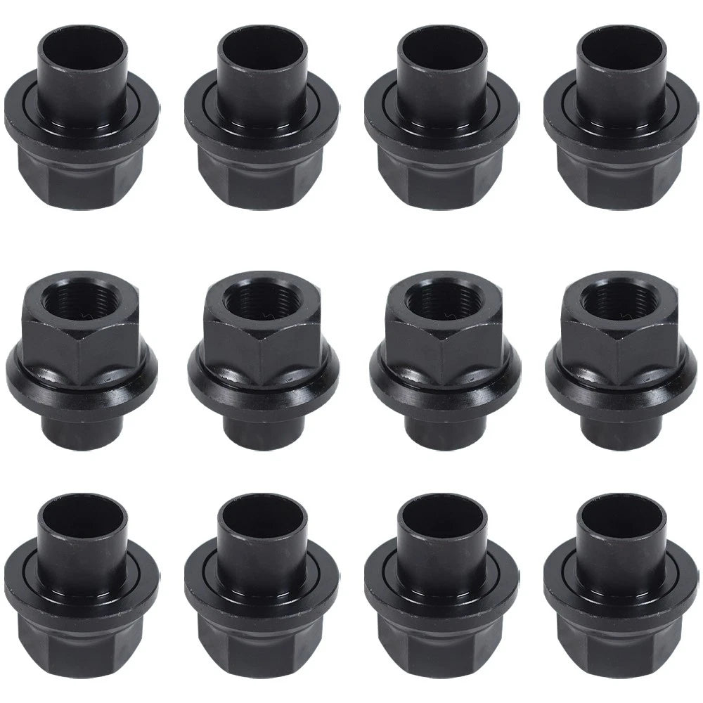 12 Pack Wheel Nuts Sleeve Nuts M22x1.5 x 19mm for