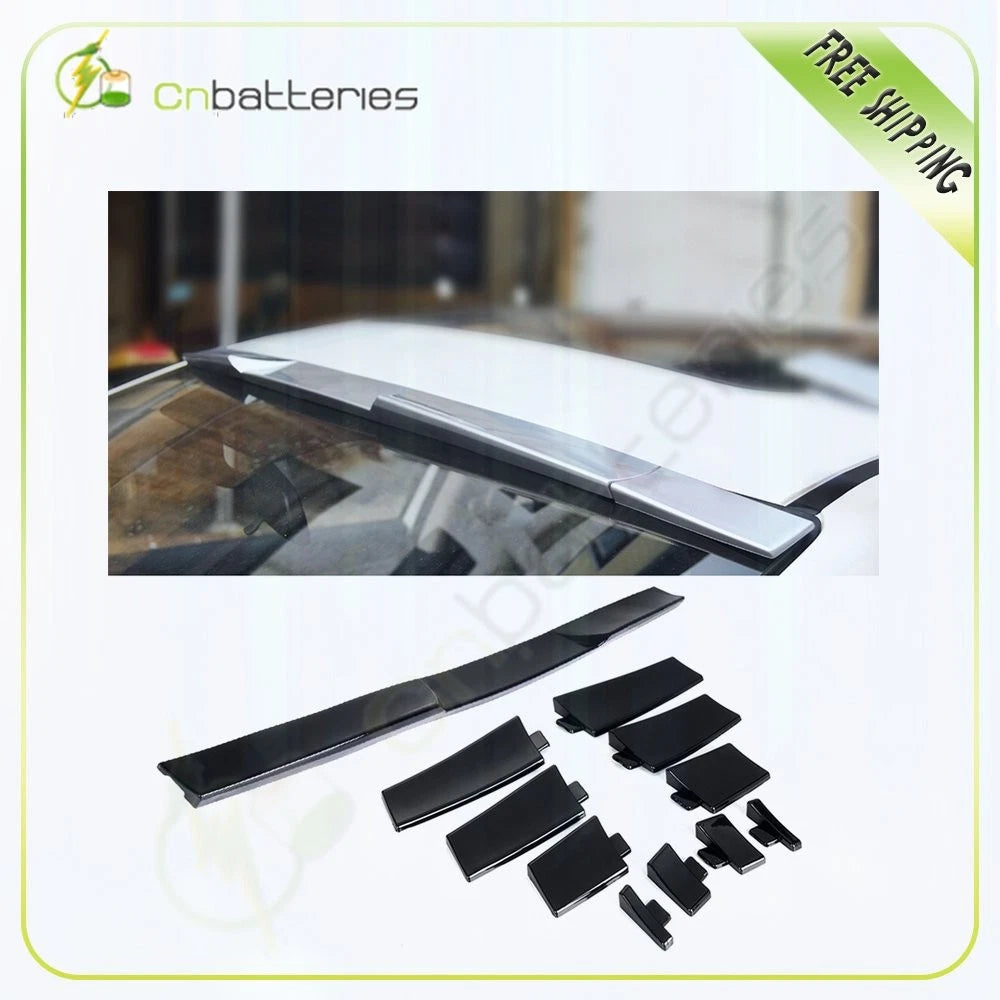 Adjustable Rear Roof Spoiler for Infiniti G35 G25 G37 Q40 (2003–2015) Painted Black