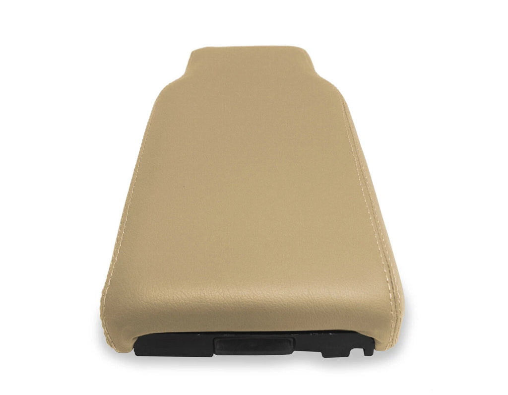 Console Lid Cover for Lincoln Town Car (2003–2011) Beige PVC Leather