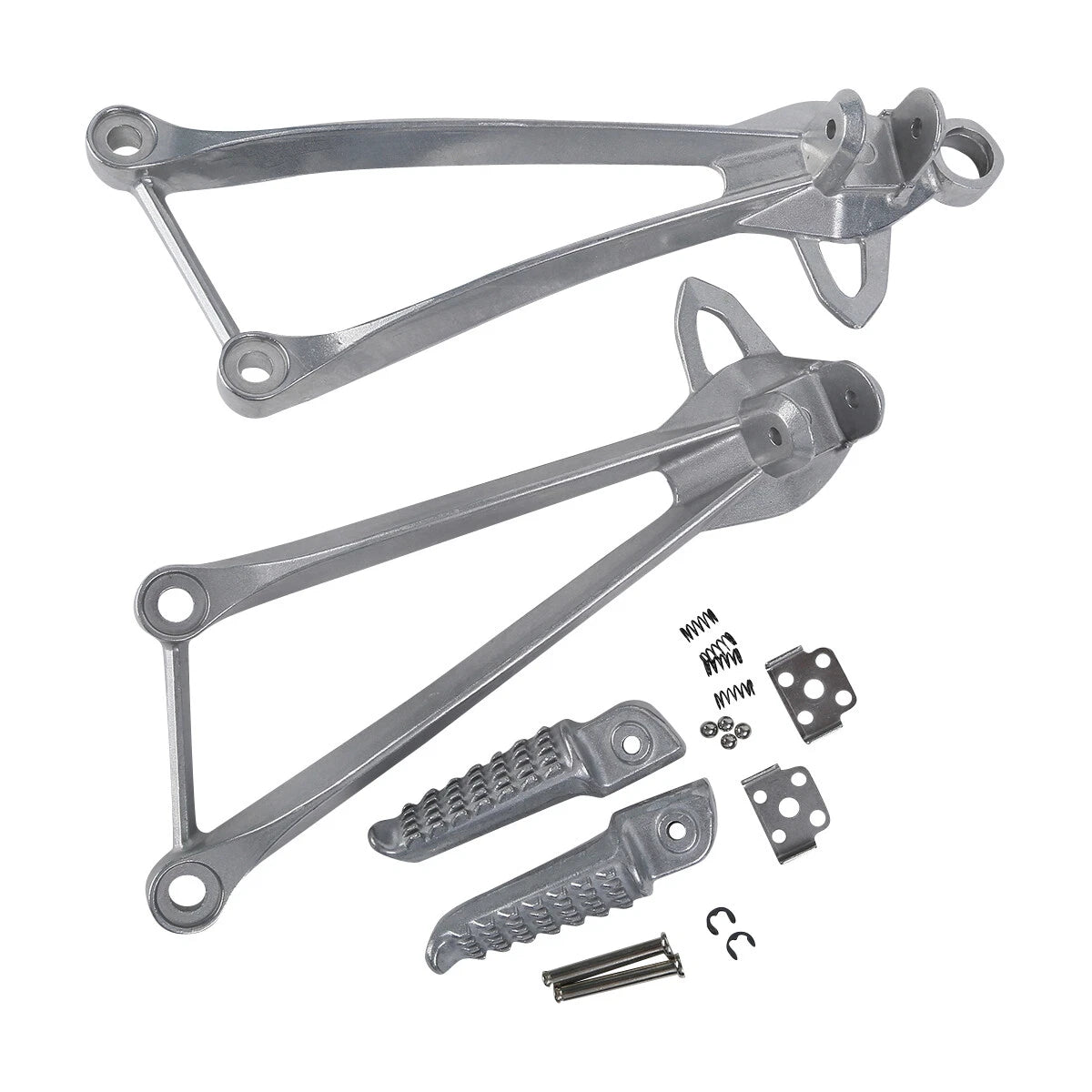 Driver Passenger Footrests Peg Bracket for Kawasaki Ninja ZX6R (2013–2018)